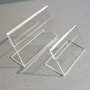 طلق عنوان رومیزی پلکسی سایز 15 × 10 سانتی متر افقی