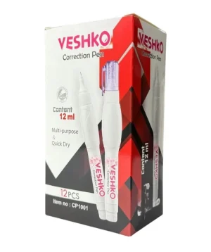 خرید غلط گیر وشکو مدل 12ml کد 1001 بسته 12 عددی