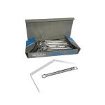فروش گیره پوشه واشین سایز 80 میلیمتری کد 850 بسته 50 عددی