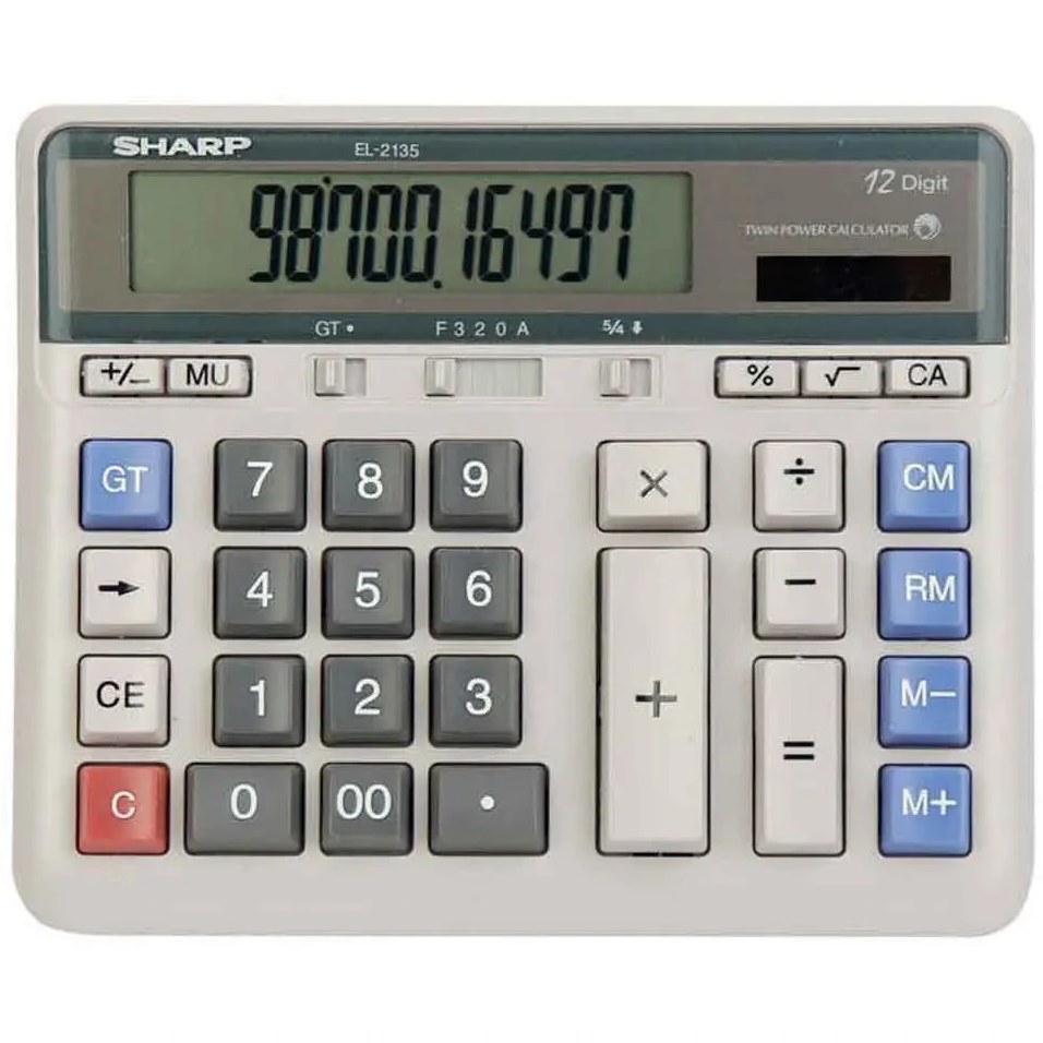 قیمت ماشین حساب شارپ مدل EL-2135