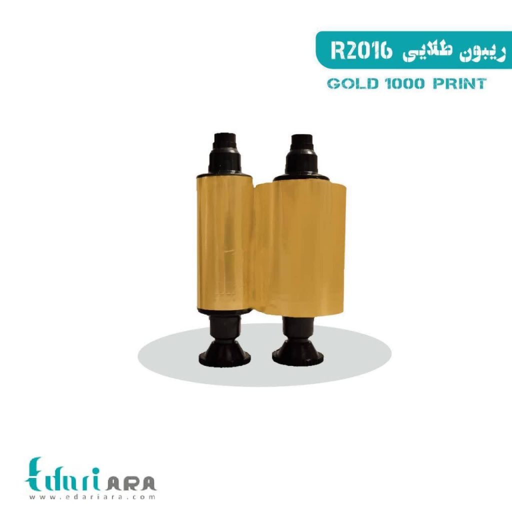 خرید ریبون طلایی اولیس 1000 پرینت مدل EVOLIS GOLD R2016