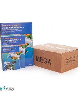 خرید طلق لمینت براق 125 میکرون سایز A4 برند MEGA