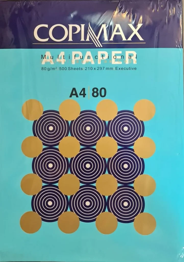 قیمت کاغذ A4 کپی مکس ورامین ۸۰ گرمی بسته 2500 عددی